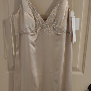 NWT Gown Champagne Color - Size 11/12 - Dave & Johnny Design